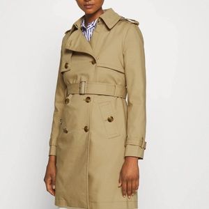 Classic Tan Trench Coat